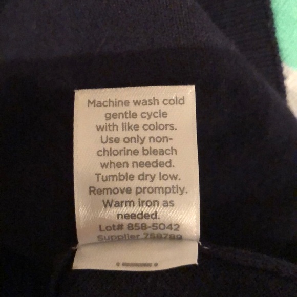 FIRM-Color block soft knit sweater - Picture 5 of 5